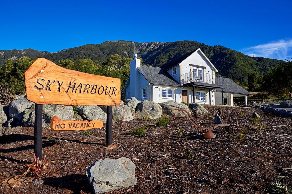 Вилла Sky Harbour Кайкоура Экстерьер фото